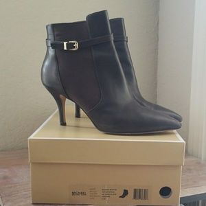Michael Kors Brown Ankle Bootie